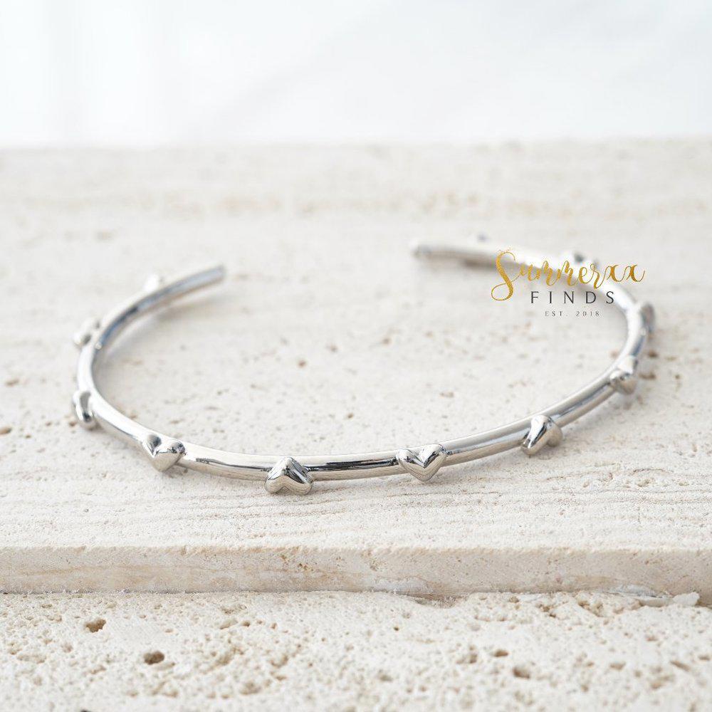 Kendra Scott Silver Bamboo Cuff Bracelet
